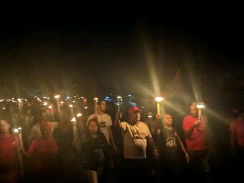 Marcha de las Antorchas en Palma Soriano: Con el mismo fuego Martí Vive