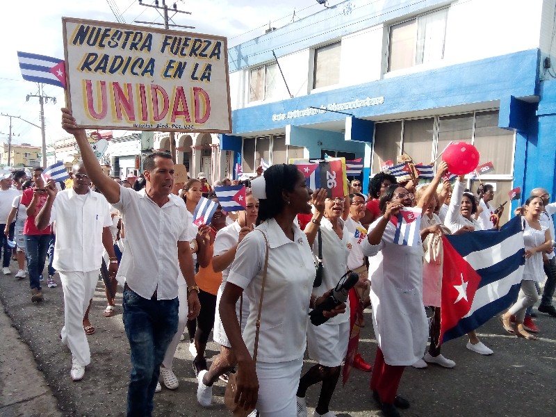 Este Primero de Mayo en Palma Soriano: demostración de unidad y apoyo a la Revolución 