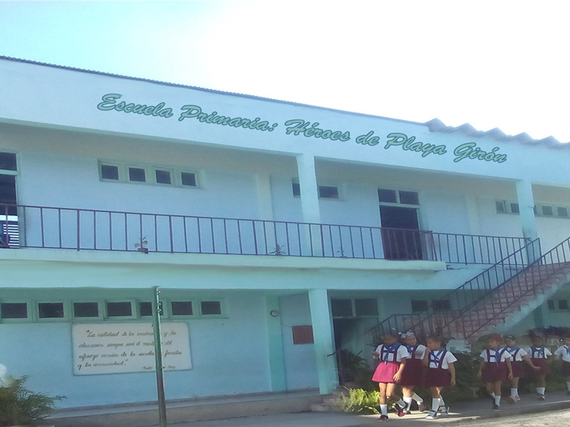 Muestra optimismo y armonía actual marcha curso escolar en la escuela primaria “Héroes de Playa Girón”